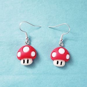 🐢2/$15 Super Mushroom Earrings